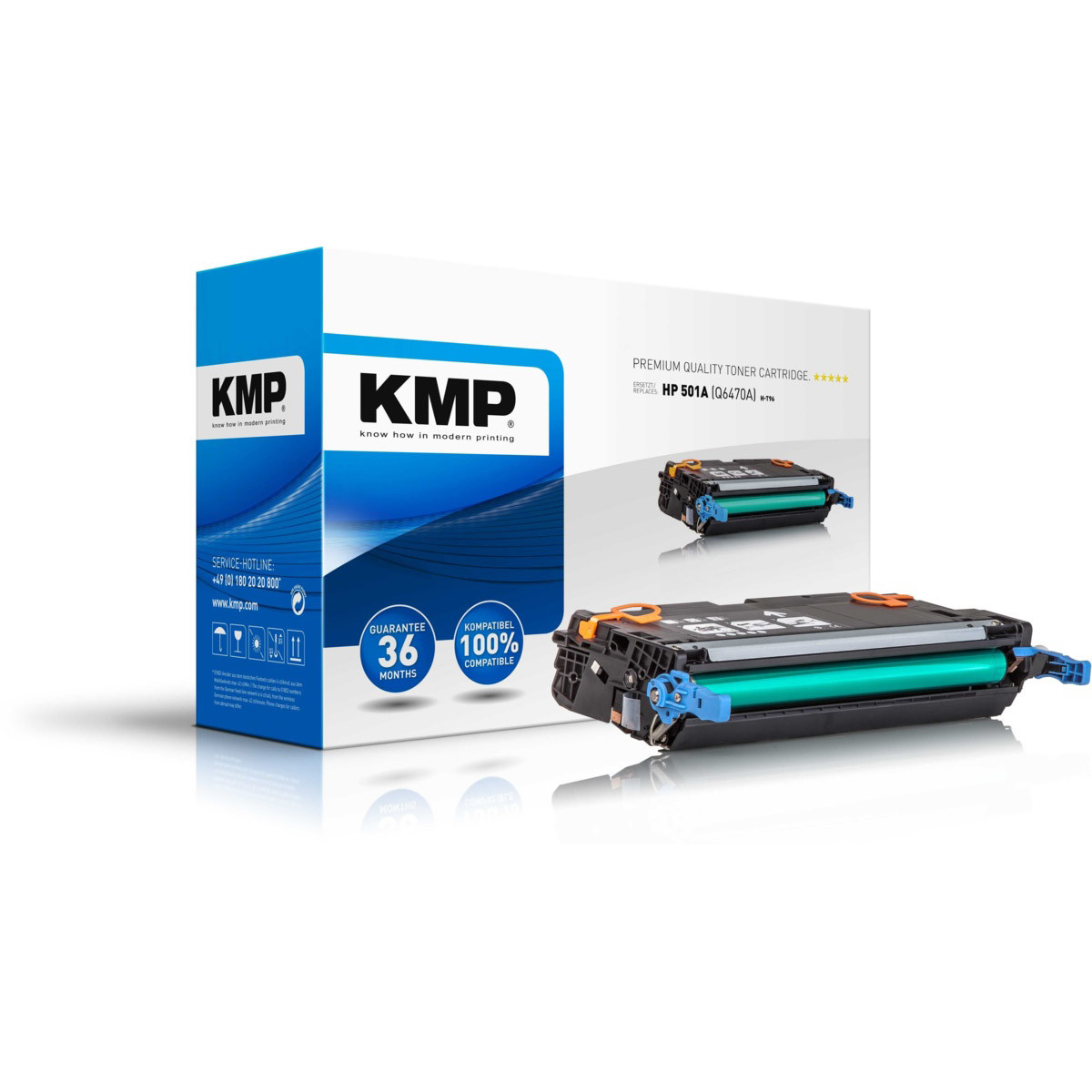KMP HP Q6470A - kompatibilní