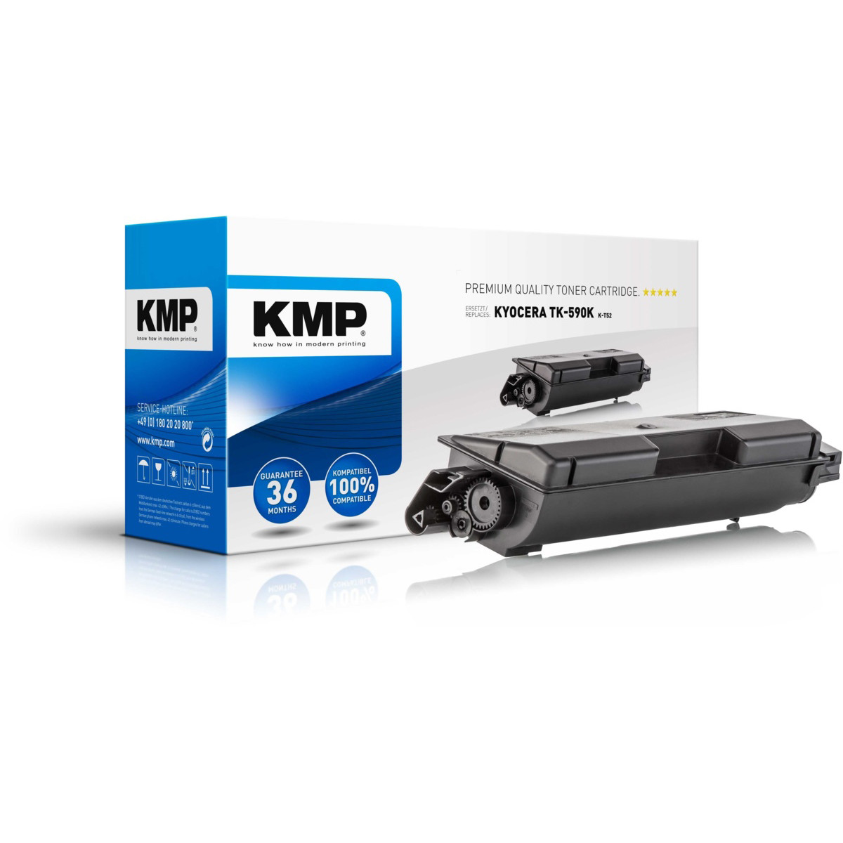 KMP Kyocera Mita TK-590K - kompatibilní