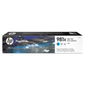 Cartridge HP 981X, HP L0R09A - originální (Azurová)