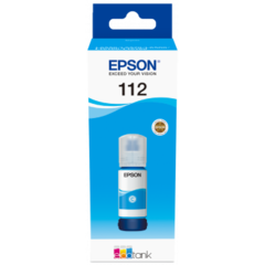 Epson 112, C13T06C24A, láhev s inkoustem - originální (Azurová)