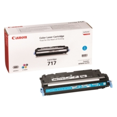 Toner Canon 717, CRG-717, 2577B002 - originální (Azurový)