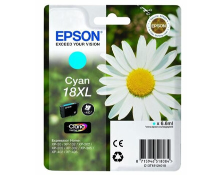 Epson 18XL, C13T18124010 (Azurová)