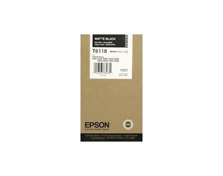 Zásobník Epson T6118, C13T611800 (Matně černý)