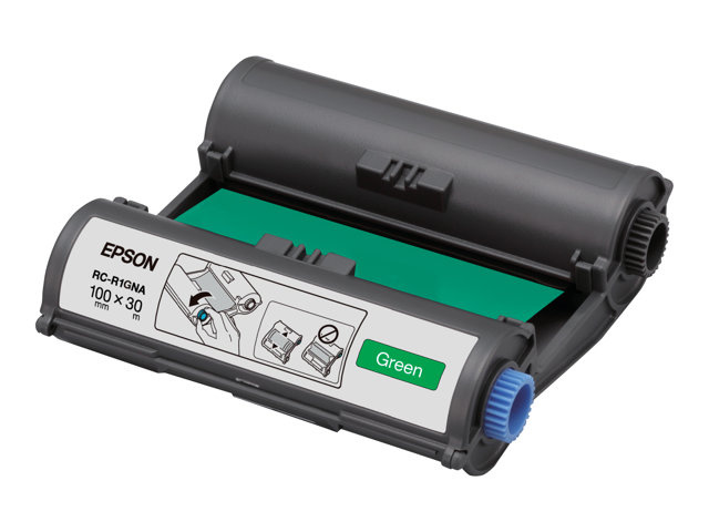 Levně Páska Epson C53S635005 (Zelená) (100mm x 30m)