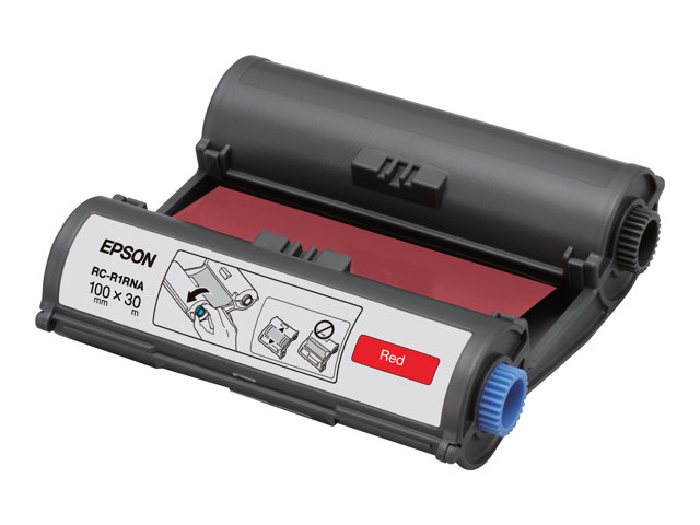 Levně Páska Epson C53S635004 (Červená) (100mm x 30m)