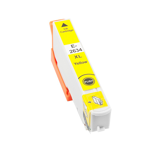 Tonery Náplně Epson T2634 XL kompatibilní kazeta (Žlutá)