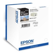 Zásobník Epson T7431, C13T74314010 - originální (Černý)