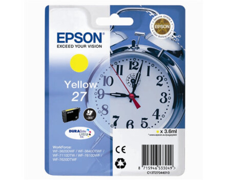 Zásobník Epson 27, C13T27044012 - originální (Žlutý)