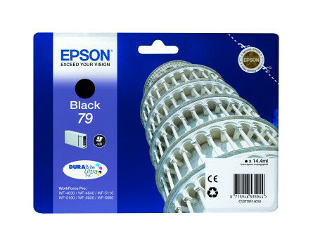 Cartridge Epson 79, C13T79114010 - originální (Černá)