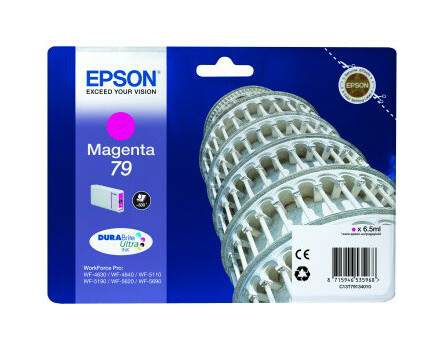 Cartridge Epson 79, C13T79134010 - originální (Purpurová)