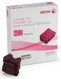 Levně Tuhý inkoust (vosk) Xerox 108R00959 (Purpurový) 6 kusů - originální