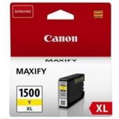 Cartridge Canon PGI-1500XL Y, 9195B001 (Žlutá) - originální
