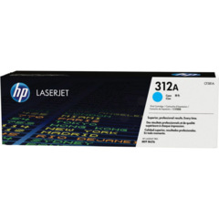 Toner HP 312A, HP CF381A - originální (Azurový)