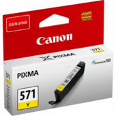 Cartridge Canon CLI-571 Y, CLI-571Y, 0388C001 - originální (Žlutá)