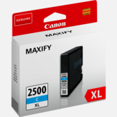 Cartridge Canon PGI-2500XL C, 9265B001 - originální (Azurová)