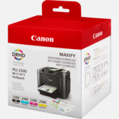 Canon PGI-2500XL BK/C/M/Y Multipack, Canon 9254B004, originální (sada)