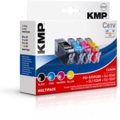 Cartridge Canon PGI-525, CLI-526 multipack, KMP - kompatibilní (Černá+3xBarvy)
