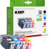 Cartridge Canon PGI-525, CLI-526 multipack, KMP - kompatibilní (Černá+3xBarvy)
