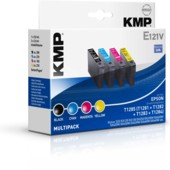 Cartridge Epson T1285, KMP - kompatibilní (Černá + 3x Barvy)