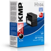 Cartridge HP 932XL, HP CN053AE, KMP - kompatibilní (Černá)