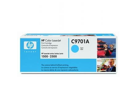 Toner HP C9701A - originální (Azurový)