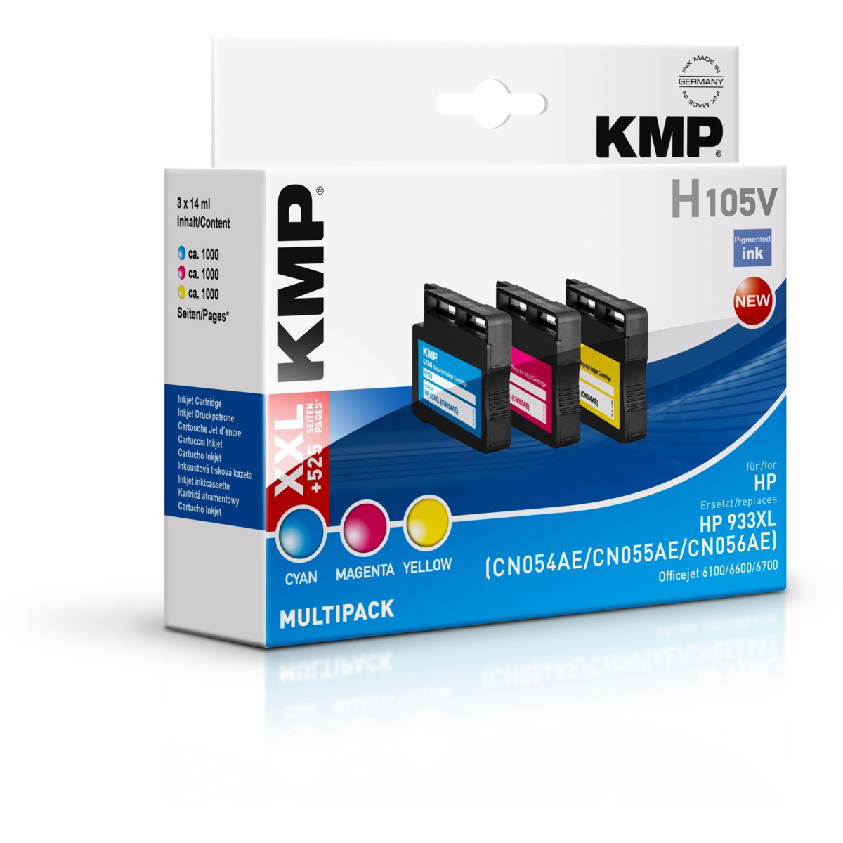 KMP HP 933 - kompatibilní