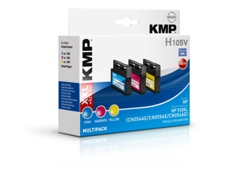 Cartridge HP 933, KMP - kompatibilní (3xBarevná)