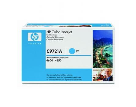 Toner HP C9721A - originální (Azurový)