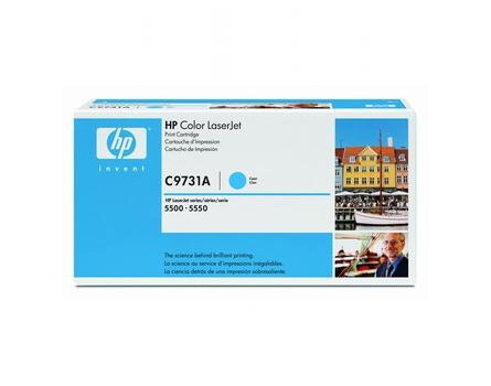 Toner HP C9731A - originální (Azurový)