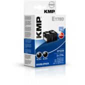 Cartridge Epson 27 doublepack, KMP - kompatibilní (2xČerná)