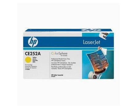 Toner HP CE252A - originální (Žlutý)