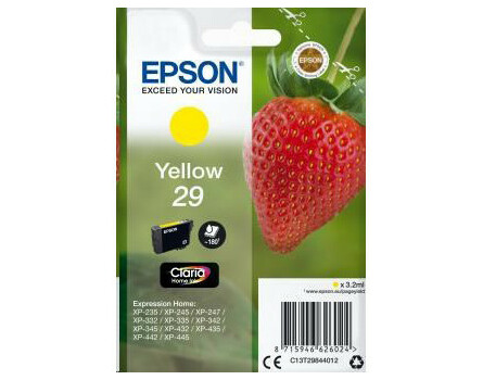 Cartridge Epson 29, C13T29844012 - originální (Žlutá)