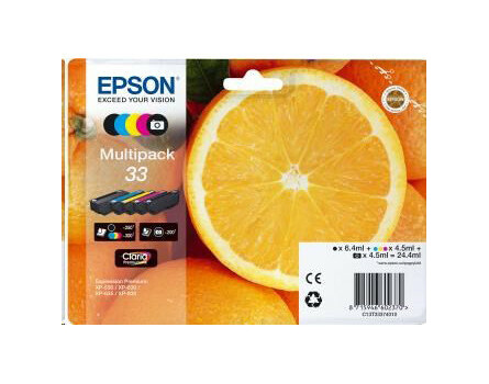 Zásobník Epson 33, C13T33374011 - originální (Multipack)