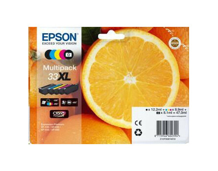 Zásobník Epson 33XL, C13T33574011 - originální (Multipack)