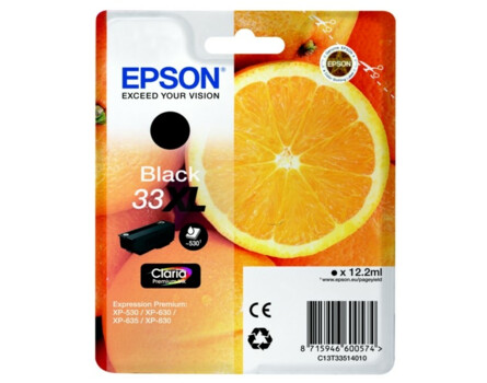 Zásobník Epson 33XL, C13T33514012 - originální (Černá)