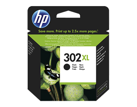 Cartridge HP 302XL, HP F6U68AE - originální (Černá)