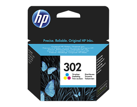 Cartridge HP 302, HP F6U65AE - originální (Barevná)