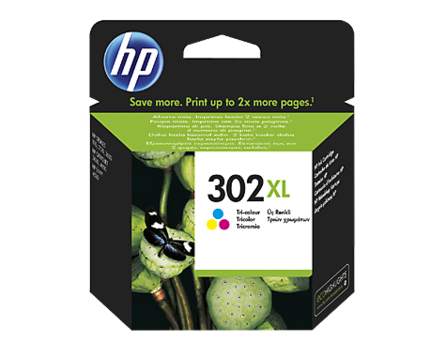 Cartridge HP 302XL, HP F6U67AE - originální (Barevná)