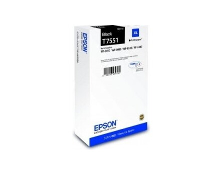 Cartridge Epson T7551 (XL), C13T755140 - originální (Černá)