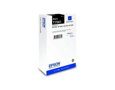 Cartridge Epson T7561 (L), C13T756140 - originální (Černá)