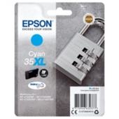 Zásobník Epson 35XL (T3592), C13T35924010 - originální (Azurová)