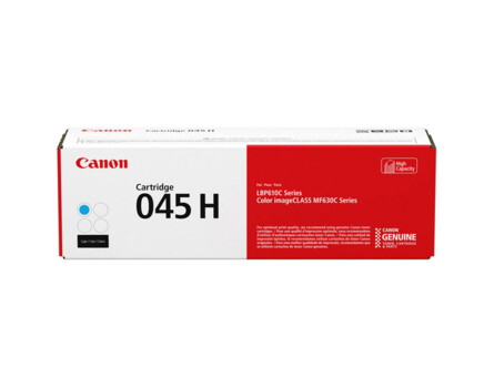 Toner Canon 045H, 1245C002 - originální (Azurový)