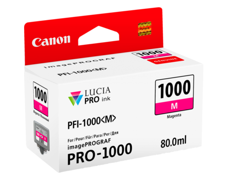 Cartridge Canon PFI-1000M, PFI-1000 M, 0548C001 - originální (Purpurová)
