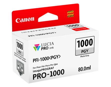 Cartridge Canon PFI-1000PGY, PFI-1000 PGY, 0553C001 - originální (Foto šedá)