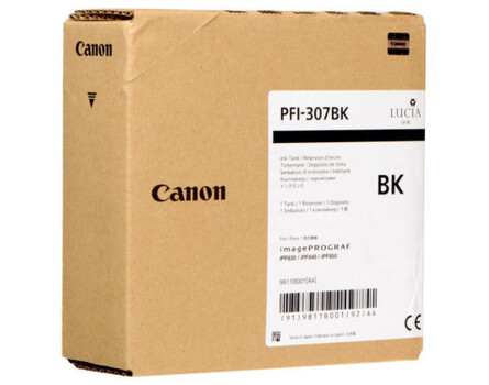 Cartridge Canon PFI-307BK, 9811B001 - originální (Černá)