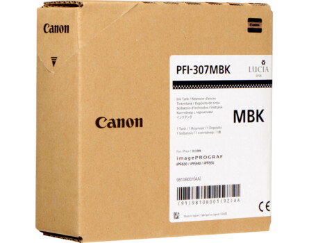 Cartridge Canon PFI-307MBK, 9810B001 - originální (Matná černá)