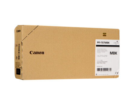 Cartridge Canon PFI-707MBK, 9820B001 - originální (Matná černá)