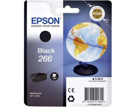 Cartridge Epson 266, C13T26614010 - originální (Černá)