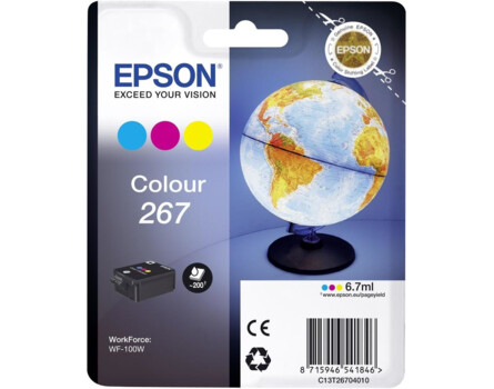 Cartridge Epson 267, C13T26704010 - originální (Barevná)