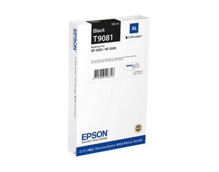 Cartridge Epson T9081 XL, C13T908140 - originální (Černá)